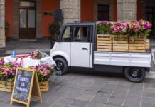Gobierno federal presenta Olinia Carga, minivehículo eléctrico de 150 mil pesos