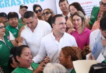 Llega Manolo a Piedras Negras con 155 millones para drenaje y tratamiento de agua