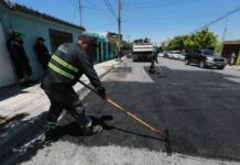Mantiene Javier Díaz atención permanente al pavimento en vialidades
