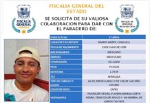 Piden apoyo ciudadano para localizar a joven desaparecido en Ramos Arizpe