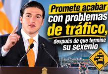 Seguirá el trafical en Monterrey; gobernador dice que en dos años resuelve el problema, pero él se va en 2027