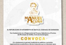 Últimos días para proponer candidatos a la Presea Manuel Acuña