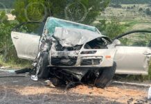 ¡Tragedia en la carretera Saltillo-Matehuala! Choque frontal deja un muerto y dos heridos graves