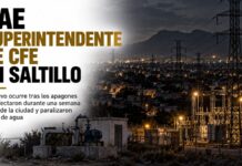 Cae superintendente de la CFE en Saltillo tras prolongados apagones