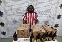 Realiza Comisaría detenciones en Chamizal y Valle de las Flores por venta clandestina