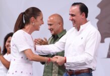 La presidenta siempre será bienvenida a Coahuila: Manolo