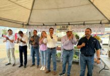 Lleva PRI Saltillo Mercadito a familias de la colonia Andalucía