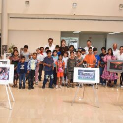 DIF Torreón impulsa el desarrollo integral de niñas y niños de Casa Puente con exposición artística3