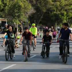 En la Ruta Recreativa saltillenses se activan físicamente y conviven1