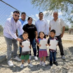 Entrega PRI más de 500 paquetes escolares en ejidos de Ramos Arizpe