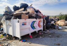 Hasta 20 reportes diarios por basura y escombro movilizan a Servicios Primarios en Ramos Arizpe