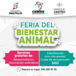 Invita el CEBISS a la Feria del Bienestar Animal
