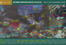 Lluvias fuertes y rachas de viento se prevén este domingo en Coahuila