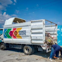 Mantienen labores de limpieza en colonias y vialidades de Ramos Arizpe1