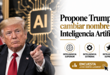 Propone Trump cambiar nombre de Inteligencia Artificial