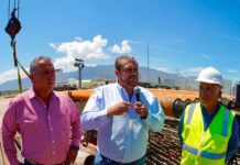 Ramos Arizpe fortalece red sanitaria; instala nueva línea de drenaje en Analco