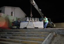 Refuerza Saltillo seguridad vial con trabajos nocturnos en bulevar Fundadores