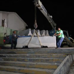 Refuerza Saltillo seguridad vial con trabajos nocturnos en bulevar Fundadores