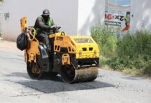 Rehabilita Javier Díaz vialidades en Zona Centro y Lomas de Lourdes