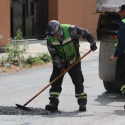 Rehabilita Javier Díaz vialidades en Zona Centro y Lomas de Lourdes1