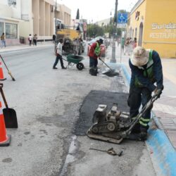 Rehabilita Javier Díaz vialidades en Zona Centro y Lomas de Lourdes4