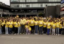Se une UAdeC a la esperanza, unión y compromiso con la Prevención del Suicidio con la Caminata “Huellas Amarillas”