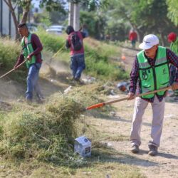 Supervisa Javier Díaz brigada de embellecimiento