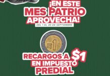 Últimos días de incentivos fiscales del predial en septiembre