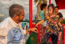 Vecinos disfrutan renovación de la Plaza Huanusco, en Ramos
