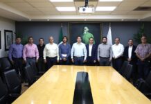 Acuerdan Javier Díaz, CFE y Agsal coordinación para garantizar servicio del agua