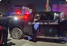 Adolescente de 13 años muere en accidente en el Centro de Saltillo