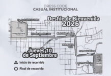 Anuncia UA de C cierre de calles en Saltillo por desfile universitario este jueves 10 de septiembre