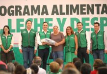 Arranca Manolo programa de leche, huevo y despensón