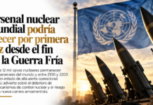 Arsenal nuclear mundial podría crecer por primera vez desde el fin de la Guerra Fría
