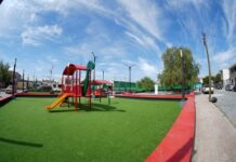 Avanzan trabajos en Plaza Texcoco de Ramos; será entregada a las familias
