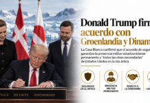 Donald Trump firma acuerdo con Groenlandia y Dinamarca