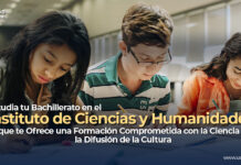 Estudia tu bachillerato en el ICH de la UA de C que ofrece una formación comprometida con la ciencia y la difusión de la cultura