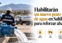 Habilitarán un nuevo pozo de agua en Saltillo para reforzar abasto