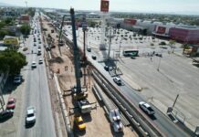 Inicia colocación de trabes en el Sistema Vial Revolución – Vasconcelos en Torreón