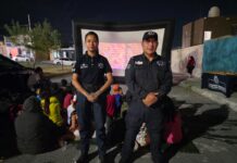 Lleva Comisaría a 19 colonias Cine con tu Policía