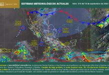 Lluvias y rachas de viento prevalecerán este martes en Coahuila