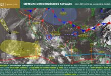 Lluvias y chubascos se prevén principalmente en las Regiones Centro y Sureste de Coahuila