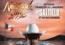 Natanael Cano regresa a Saltillo con su tour “Volumen 1”. Conoce todos los detalles