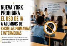 Nueva York prohibirá el uso de IA a alumnos de escuelas primarias e intermedias