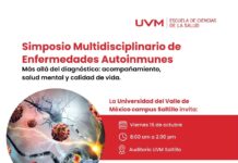 ¿Quieres saber más sobre el acompañamiento a pacientes con enfermedad autoinmune? Acude este 16 de octubre a la UVM