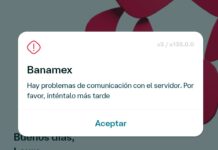 Usuarios reportan fallas en la app bancaria de Banamex