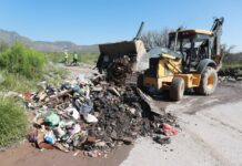 Va Javier Díaz por más arroyos y callejones limpios