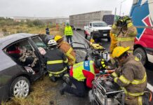 Velocidad y lluvia: Dos muertos en dos accidentes en el libramiento Norponiente en Ramos Arizpe