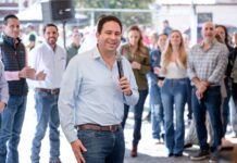 Arranca Javier Díaz obras viales y deportivas en la Saltillo 2000