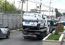 Aseguran vehículo de empresa con paquetes de presunta marihuana en la Saltillo-Torreón